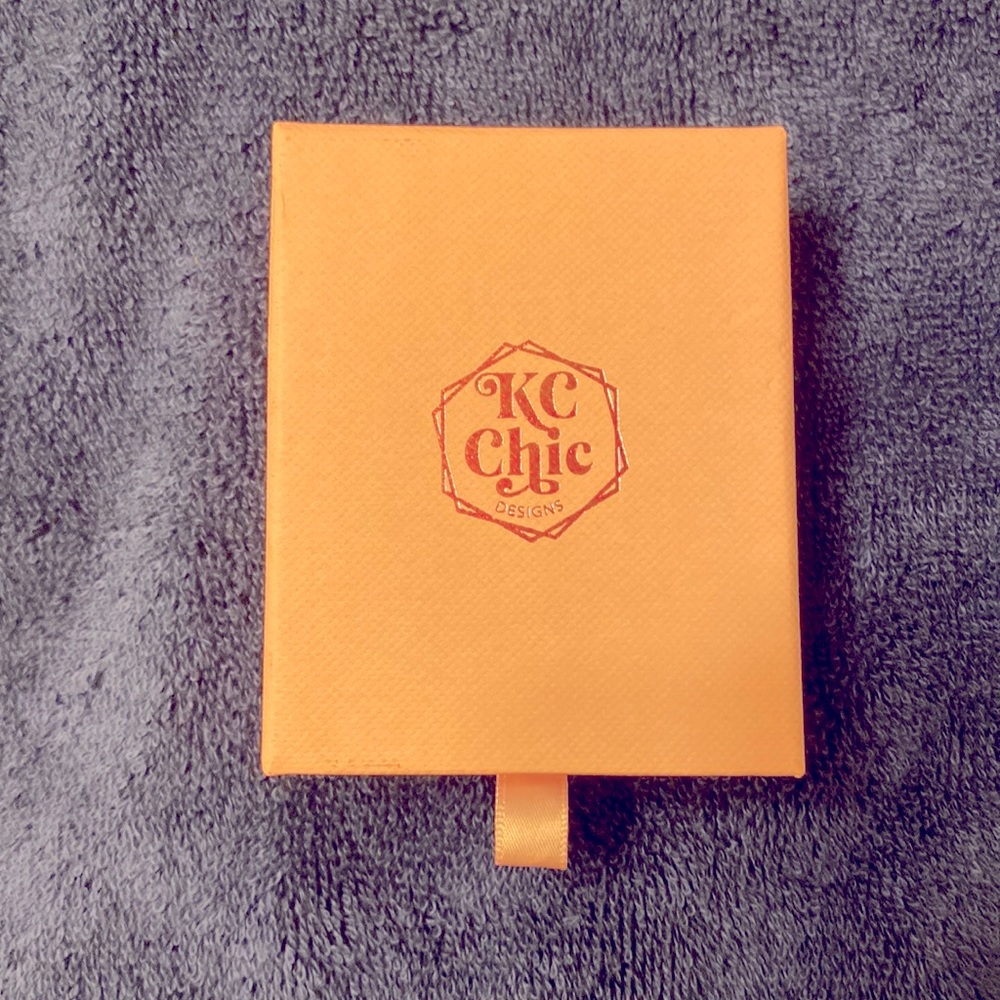 Kc chic design rose gold pendant with chain